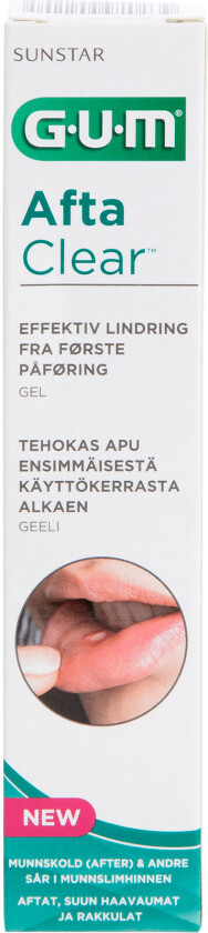 Bilde av Gum Afta Clear Gel, 10 ml