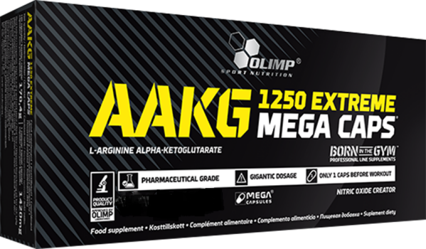 AAKG Extreme Mega Caps, 120 caps