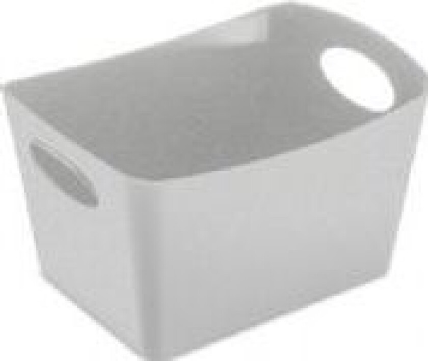 skittentøyskurv Boxxx S Økologisk oppbevaringsbeholder 1 liter grå