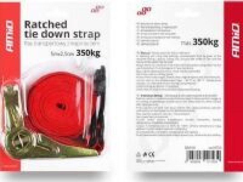 AMiO Transportbelte med strammer 350kg 5m BELT-01