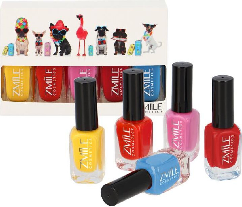 Zmile Cosmetics Gel Like Nail Polish Set Summer Vacation