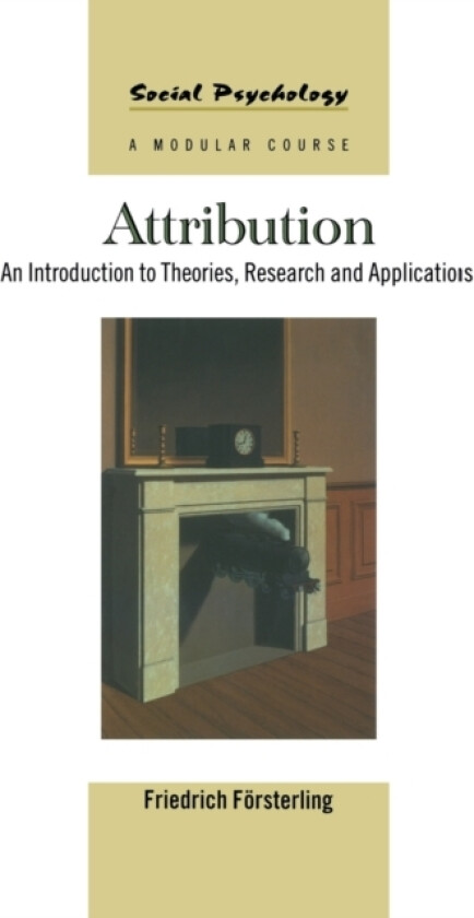 Attribution av Friedrich Forsterling (Paperback)