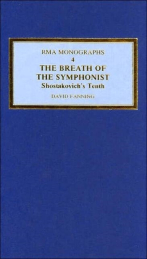 The Breath of the Symphonist av David Fanning (Hardcover)