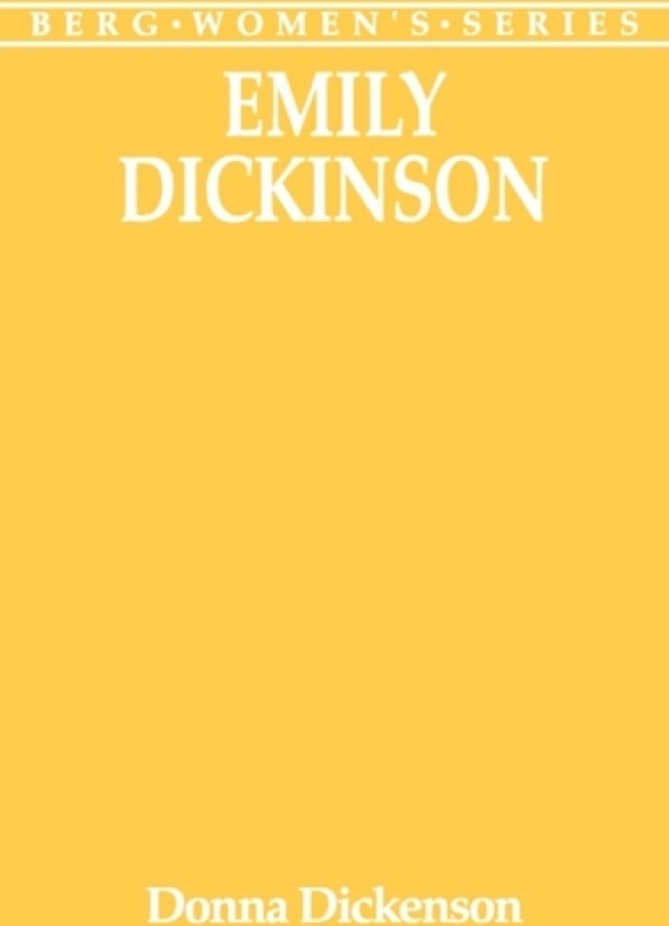 Emily Dickinson av Donna Dickenson (Paperback)