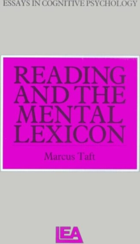 Reading and the Mental Lexicon av Marcus Taft (Paperback)