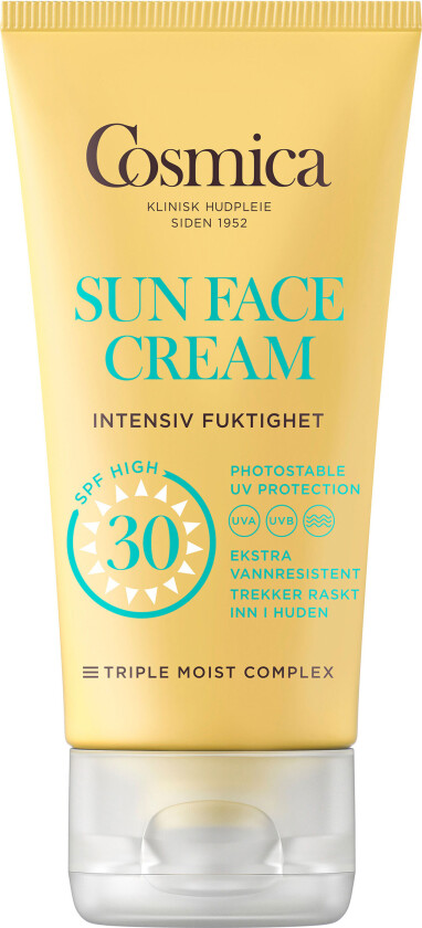 Sun Face Cream SPF30, 50 ml