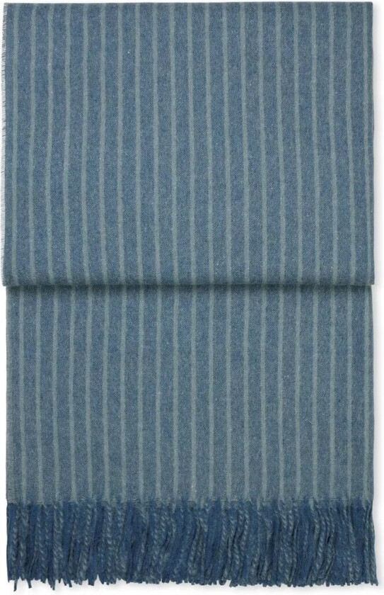 Stripes pledd 130 x 200 cm Mirage blue