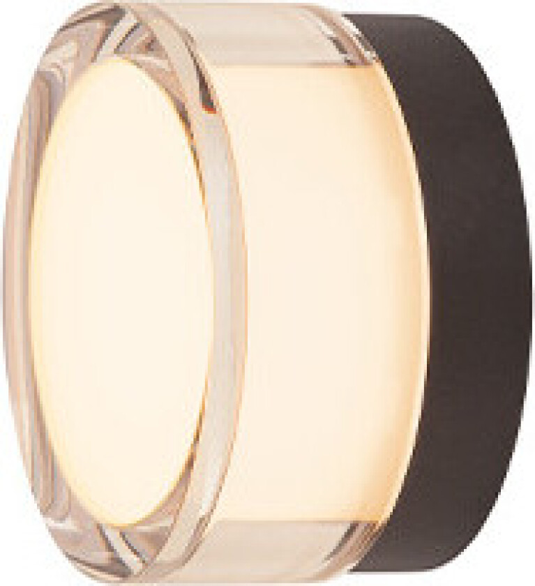 - Cyft LED Vegg-/Taklampe Black