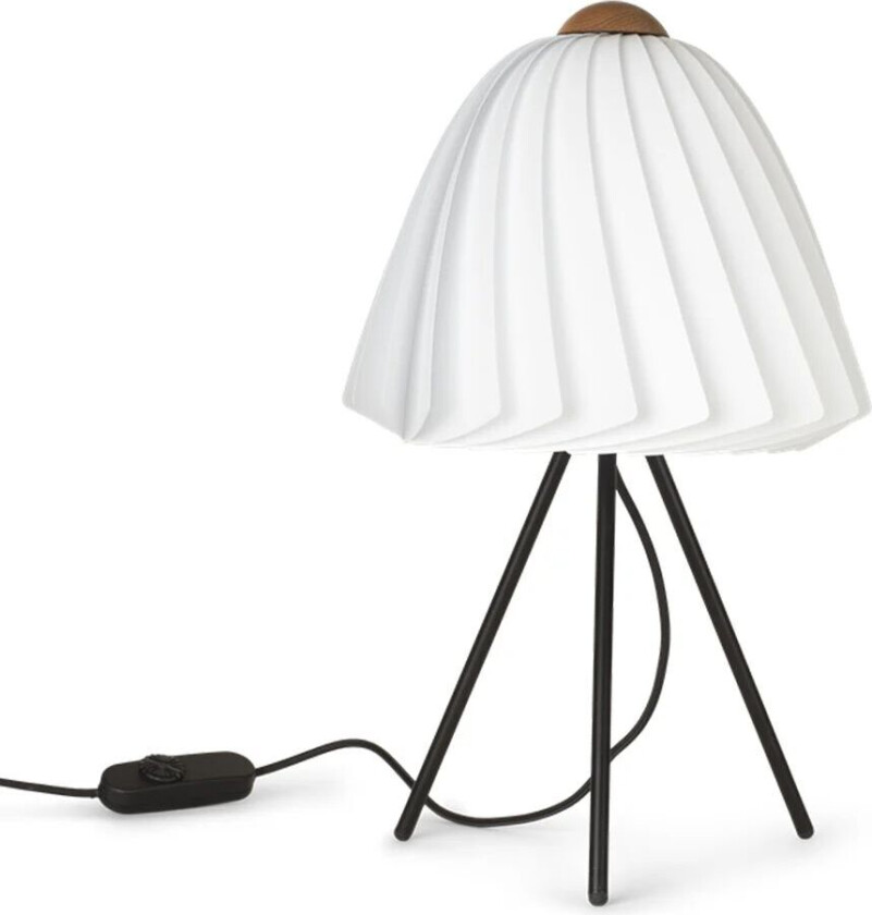 Ballet bordlampe 47 cm Hvit