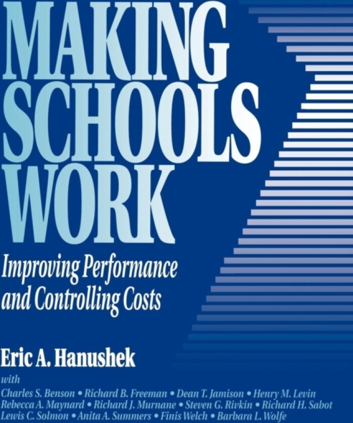 Making Schools Work av Eric A. Hanushek (Paperback)
