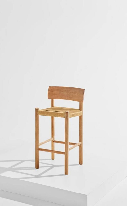 Ines barstol Naturlig eik