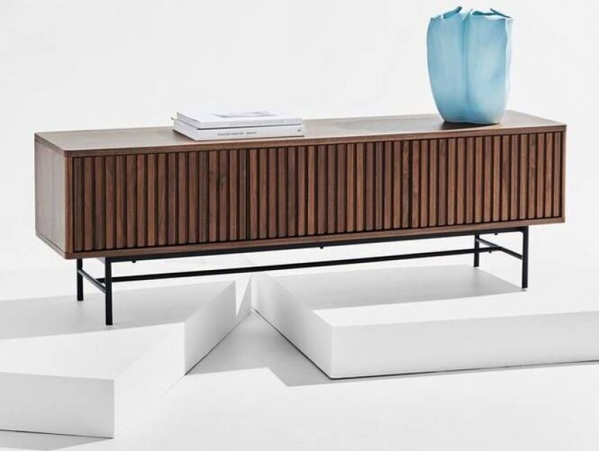 Rue tv-benk Valnøtt