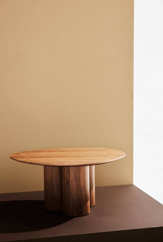 Remi sidebord 78x61 cm Valnøtt