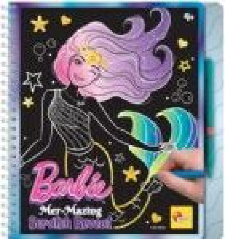 Barbie sketch book MerMazingScrRev 12327