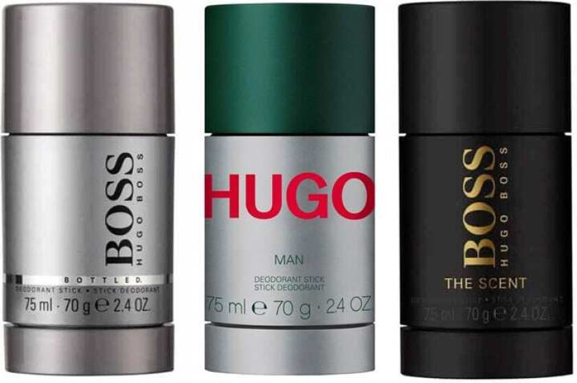 Bilde av Boss 3-pack Hugo Boss Deostick Bottled + Man + The Scent 75ml