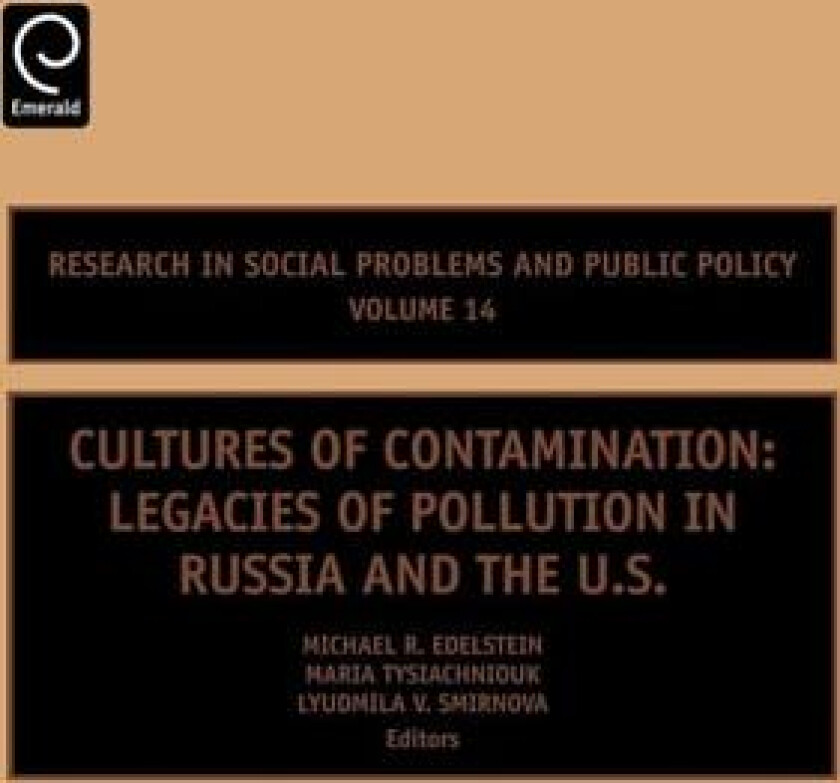 Cultures of Contamination av Michael Edelstein (Hardcover)