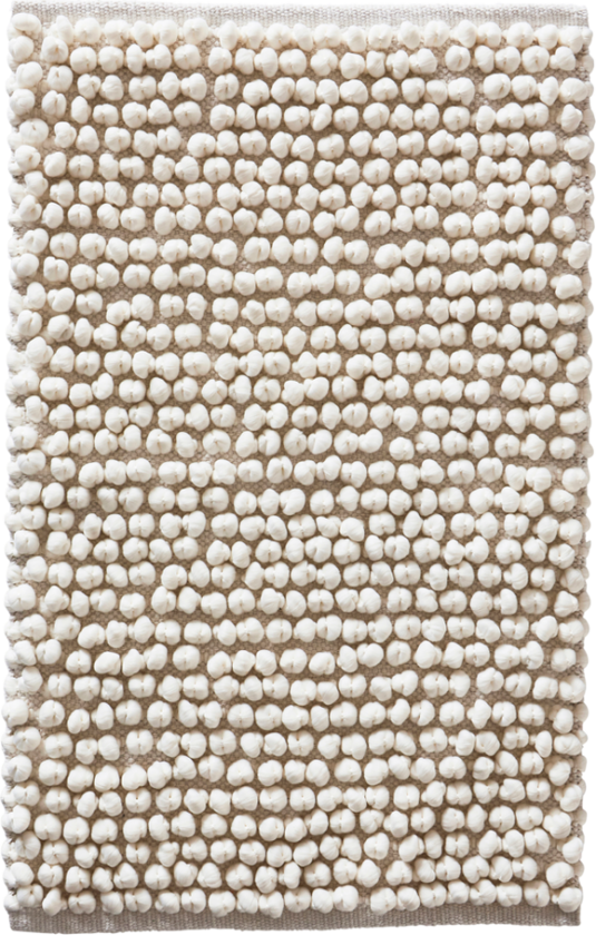 HILLS baderomsmatte 80x150 cm Hvit