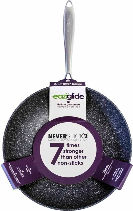 EAZIGLIDE 28 cm Wok åpen