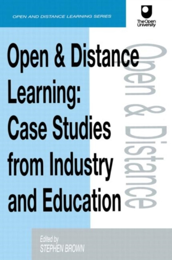 Open and Distance Learning av Stephen Brown (Paperback)