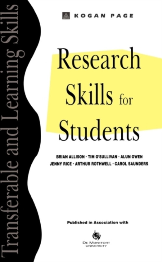 Research Skills for Students av Brian Allison, Anne Hilton, Tim O'Sullivan (Paperback)