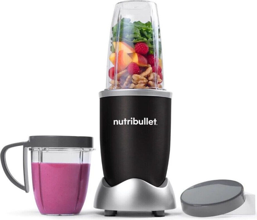 nutribullet 600W (Black, 6-pcs, Mixer/Blender)