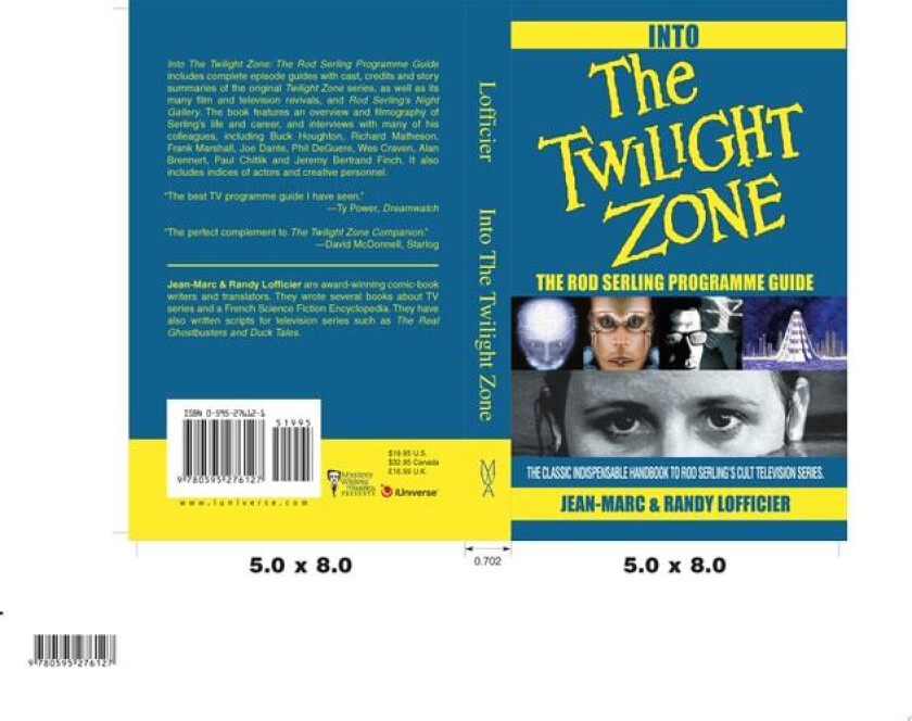 Into The Twilight Zone av Jean-Marc Lofficier, Randy Lofficier (Paperback)
