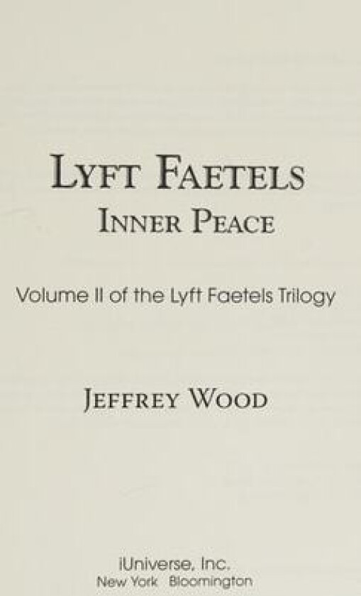 Lyft Faetels av Jeffrey C Wood (Hardcover)