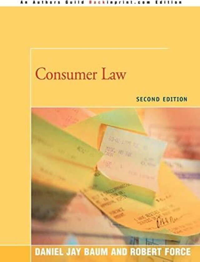 Consumer Law av Daniel J Baum (Paperback)