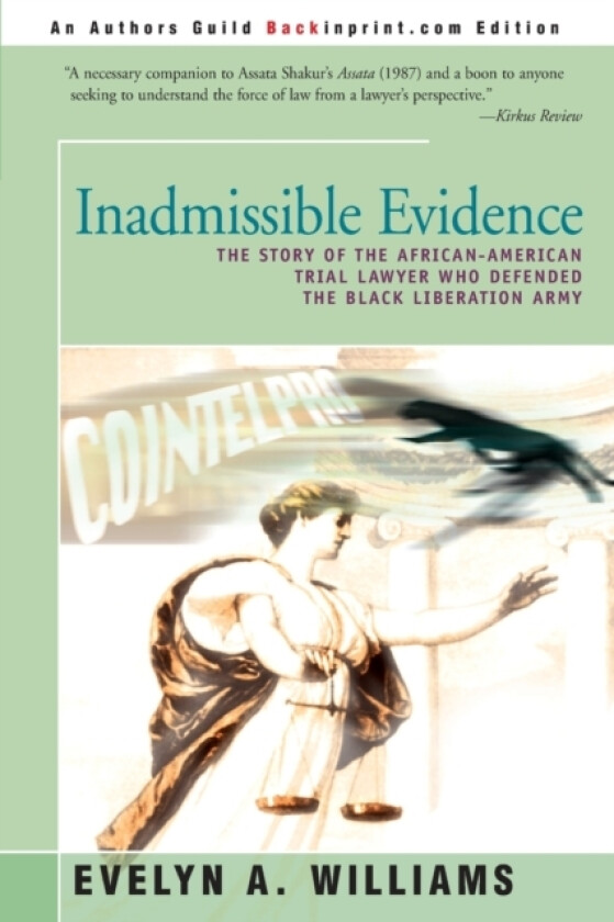 Inadmissible Evidence av Evelyn A Williams (Paperback)