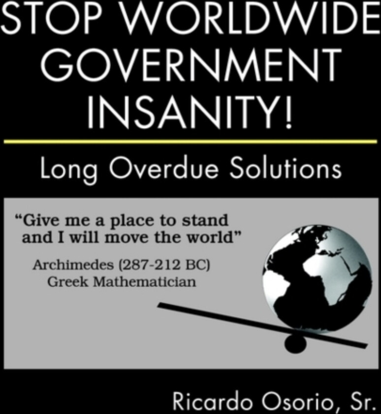Stop Worldwide Government Insanity! av Ricardo Sr Osorio (Paperback)