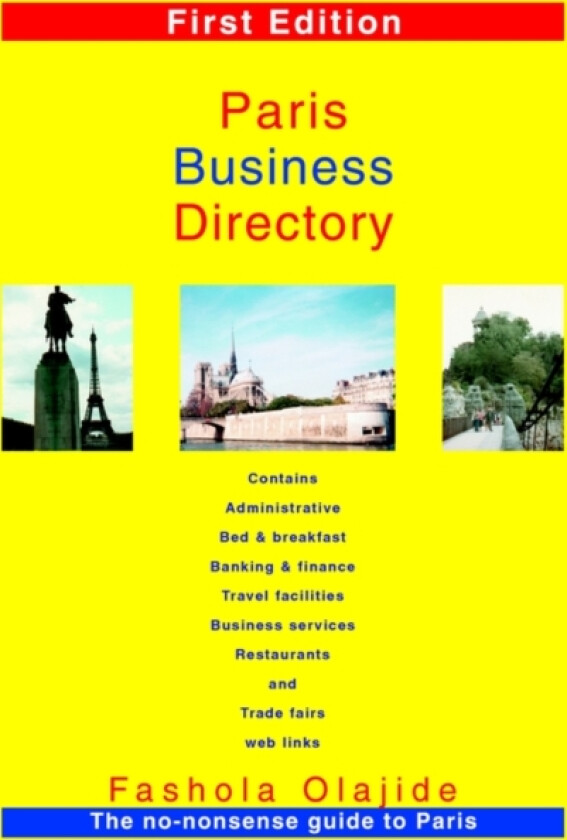 Paris Business Directory av Fashola Olajide (Paperback)