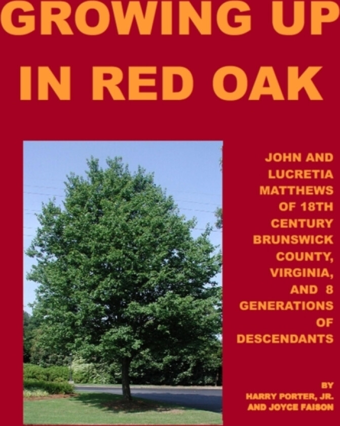 Growing Up in Red Oak av Harry Porter (Paperback)