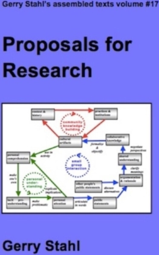 Proposals for Research av Gerry Stahl (Paperback)