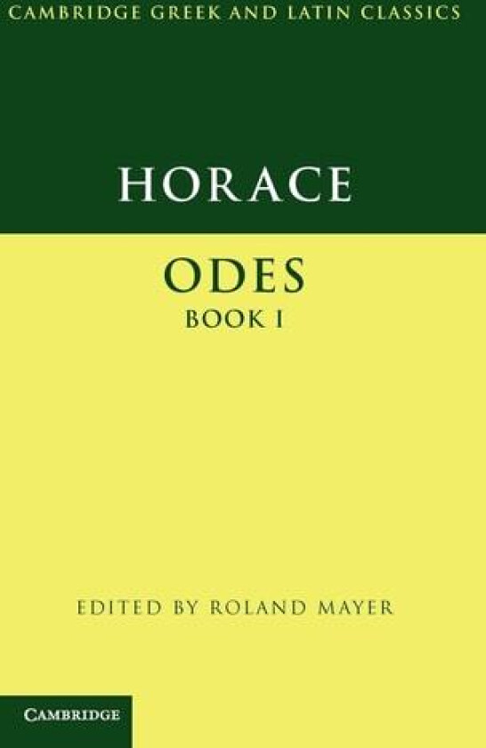 Horace: Odes Book I av Horace (Hardcover)