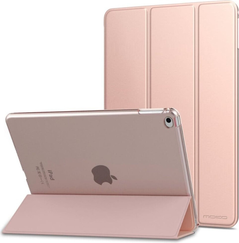 INF Smartdeksel / stativ til iPad Air 2 rosegullfarget