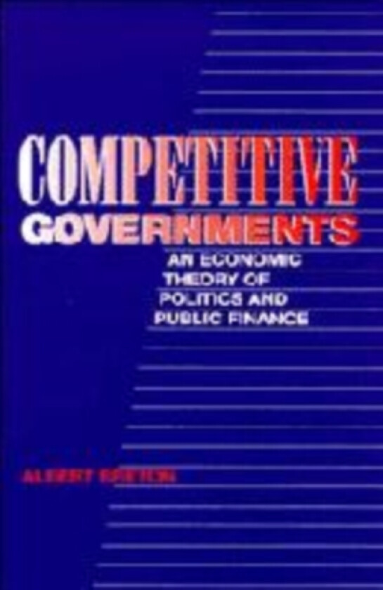 Competitive Governments av Albert Breton (Paperback)