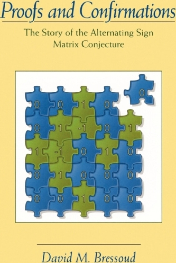 Proofs and Confirmations av David M. Bressoud (Paperback)