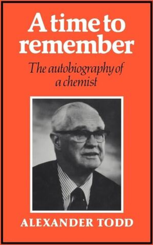 A Time to Remember av Alexander Todd (Paperback)