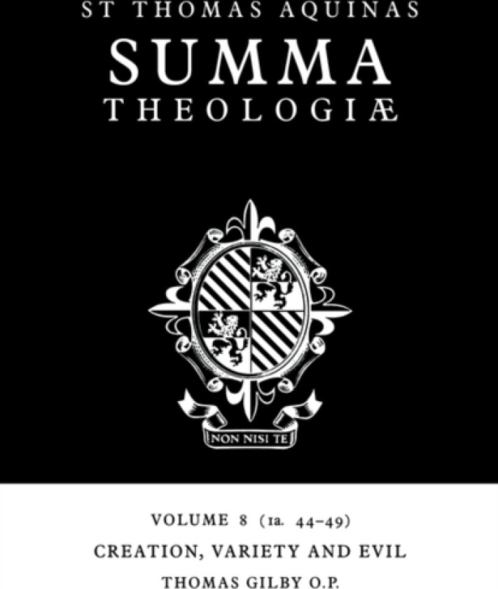 Creation, Variety and Evil av Thomas Aquinas