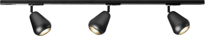 - Anoli Spot Track 3 Taklampe Black/Black