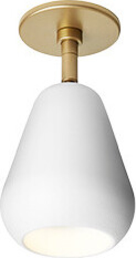 - Anoli Spot Recessed Vegg-/Taklampe Nordic Gold/White