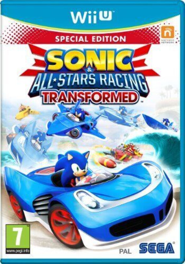 Sonic and All Stars Racing Transformed: Limited Edition (Nintend… - Game  ISVG