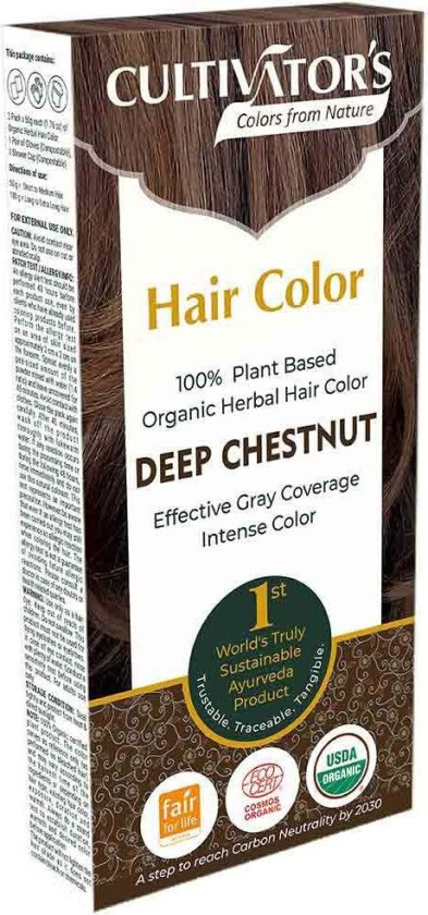 Hair Color Deep Chestnut