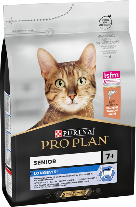 PURINA PRO PLAN Original Senior 7+ rik på laks - 3 x 3 kg
