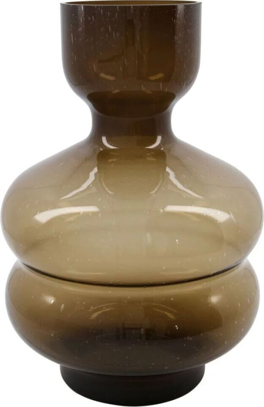 Organi vase 35 cm Amber
