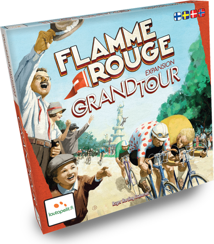 Flamme Rouge: Grand Tour Utvidelse/Ekstrapakke