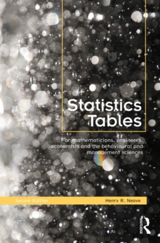 Statistics Tables av Henry Neave (Paperback)