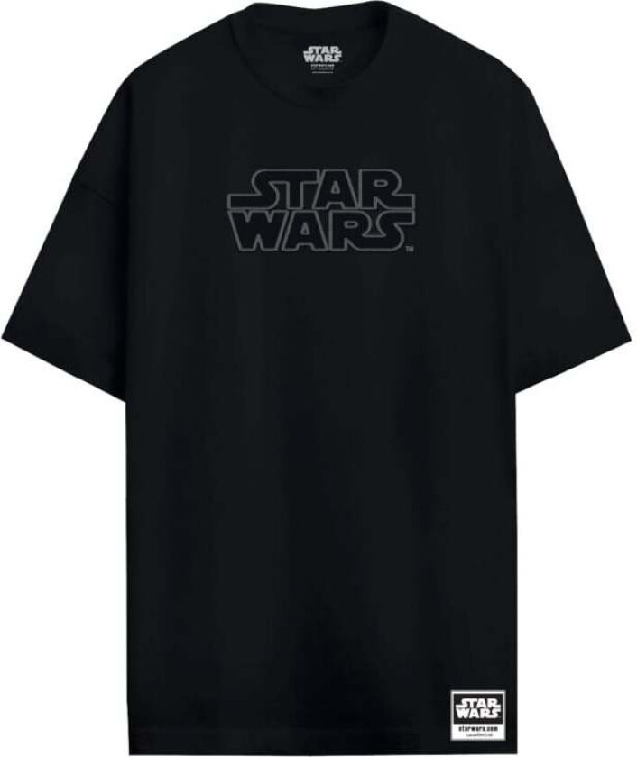 Disney T-skjorte - Logo - S til XXL - Herrer - svart
