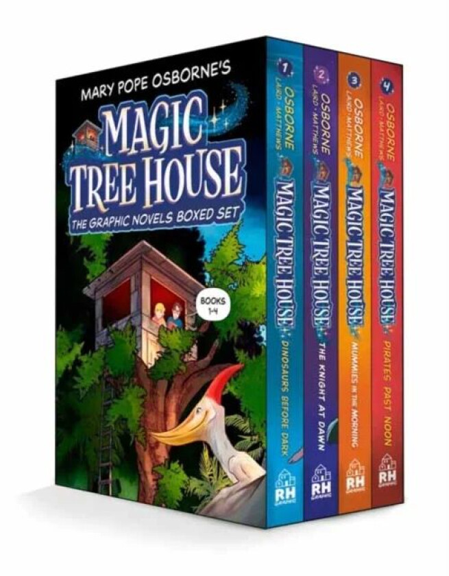 Magic Tree House Graphic Novel Starter Set av Mary Pope Osborne, Jenny Laird
