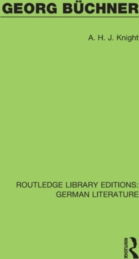 Georg Buchner av A.H.J. Knight (Paperback)